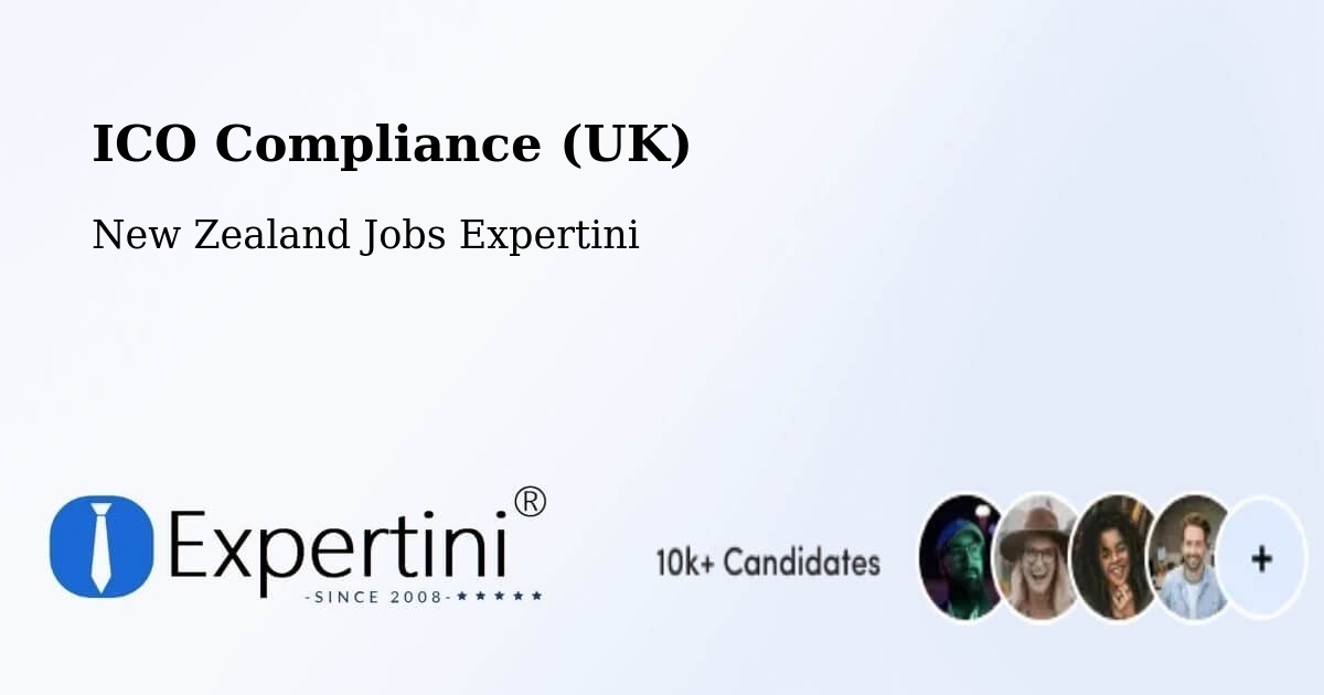 UK Data Protection & ICO Compliance – New Zealand - New Zealand Jobs Expertini