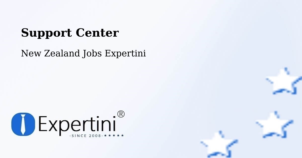 Support Center - New Zealand Jobs Expertini